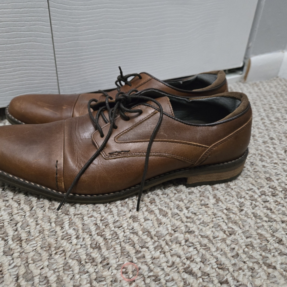 Classic Brown Men's Dress Shoes